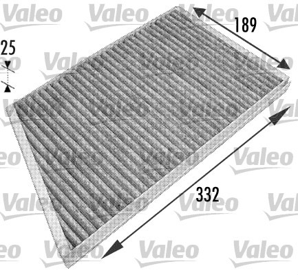 Filter vnútorného priestoru VALEO