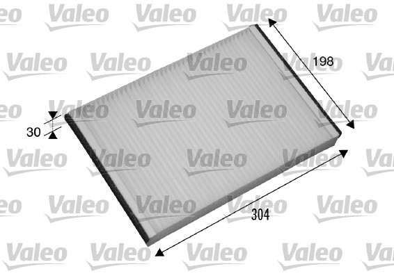 Filter vnútorného priestoru VALEO