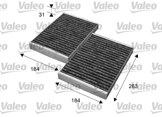 Filter vnútorného priestoru VALEO