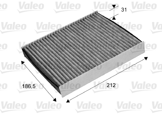 Filter vnútorného priestoru VALEO