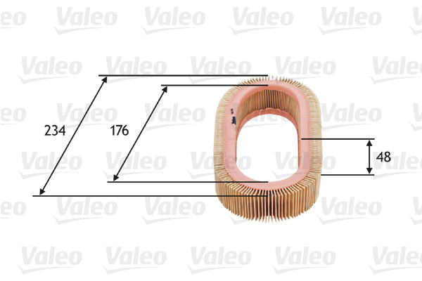 Vzduchový filter VALEO