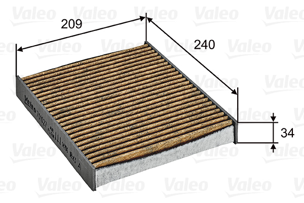 Filter vnútorného priestoru VALEO