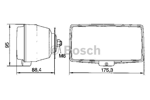 Vzduchový filter BOSCH