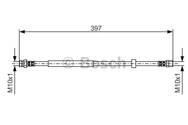 Brzdová hadica BOSCH