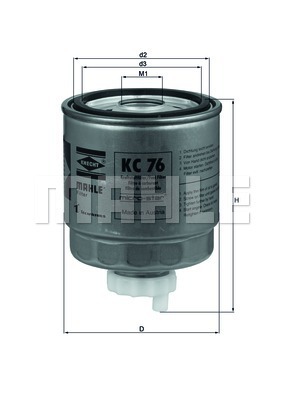 Palivový filter KNECHT