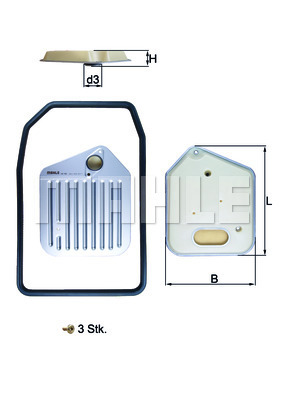 Hydraulický filter automatickej prevodovky KNECHT