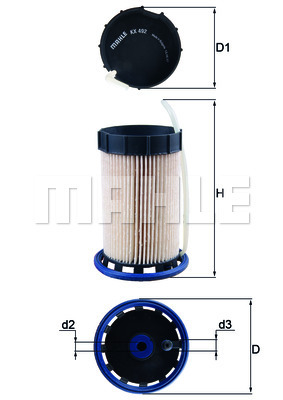 Palivový filter KNECHT