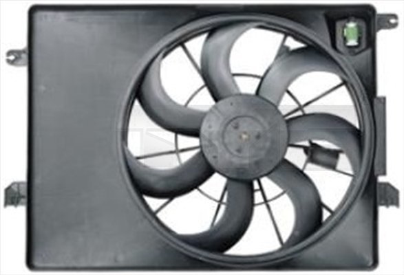 Ventilátor chladenia motora TYC