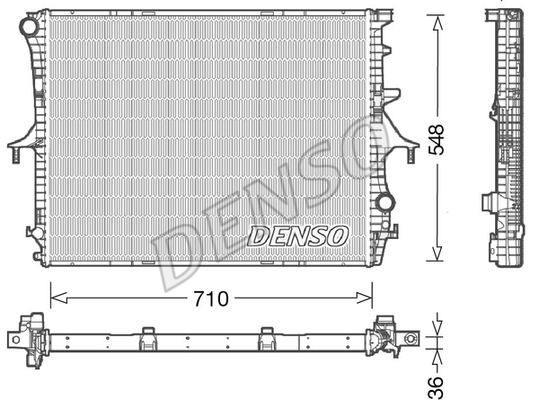 Chladič motora DENSO