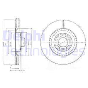 Brzdový kotúč DELPHI