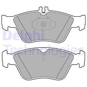 Sada brzdových platničiek kotúčovej brzdy DELPHI