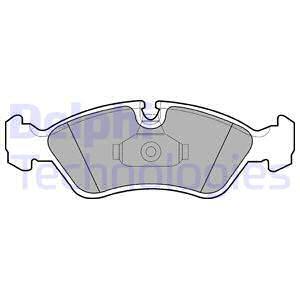 Sada brzdových platničiek kotúčovej brzdy DELPHI