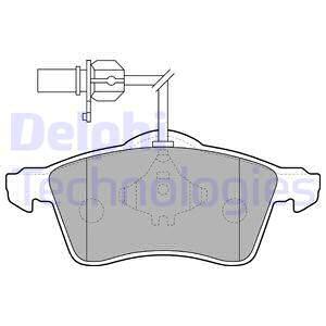Sada brzdových platničiek kotúčovej brzdy DELPHI