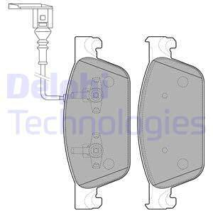 Sada brzdových platničiek kotúčovej brzdy DELPHI