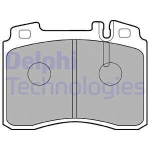 Sada brzdových platničiek kotúčovej brzdy DELPHI