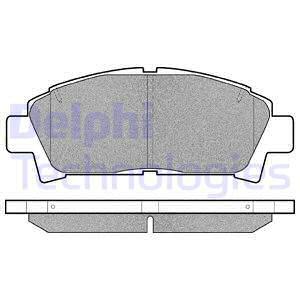 Sada brzdových platničiek kotúčovej brzdy DELPHI