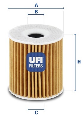 Olejový filter UFI