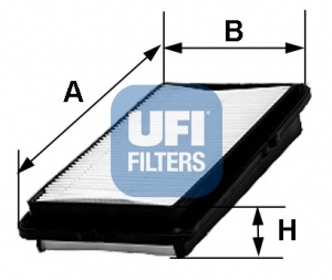 Vzduchový filter UFI