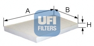 Filter vnútorného priestoru UFI