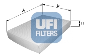 Filter vnútorného priestoru UFI