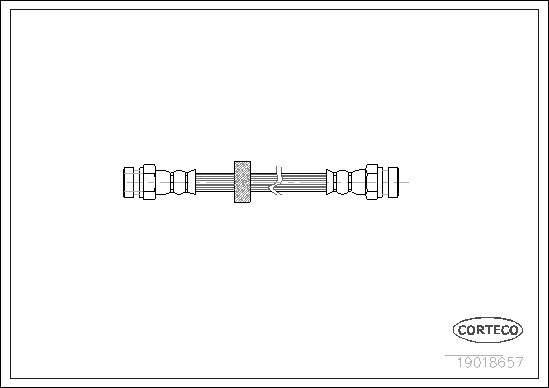 Brzdová hadica CORTECO