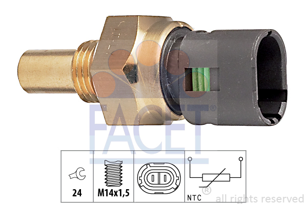 Snímač teploty oleja FACET