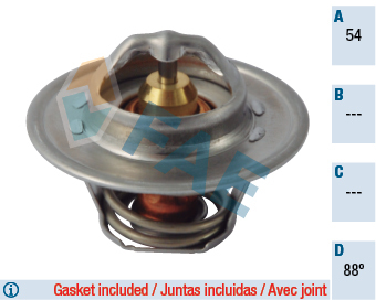 Termostat chladenia FRANCISCO