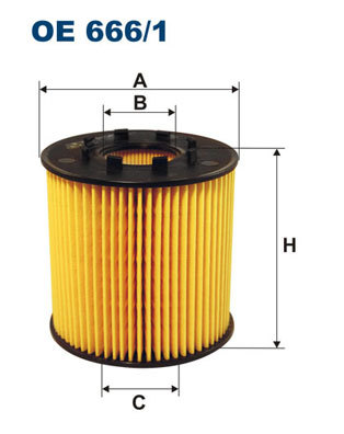 Olejový filter FILTRON