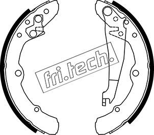 Sada brzdových čeľustí Fri.Tech