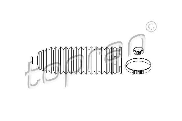 Manżeta riadenia - opravná sada TOPRAN