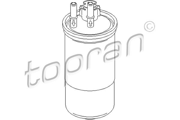 Palivový filter TOPRAN