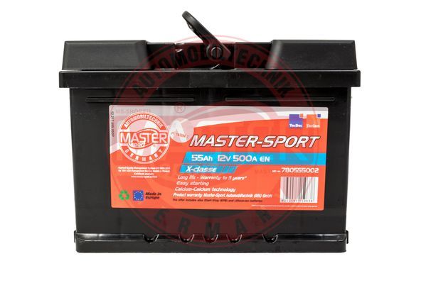 żtartovacia batéria Master-Sport