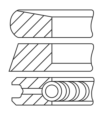 Sada piestnych krúżkov GOETZE ENGINE