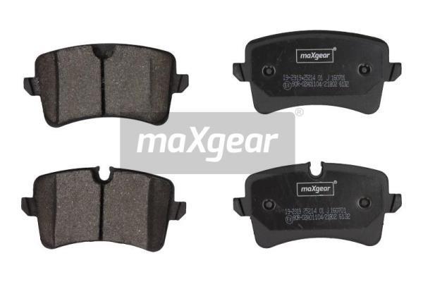 Sada brzdových platničiek kotúčovej brzdy MAXGEAR