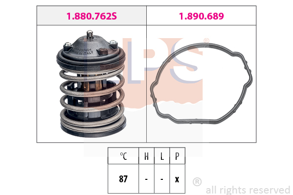 Termostat chladenia EPS