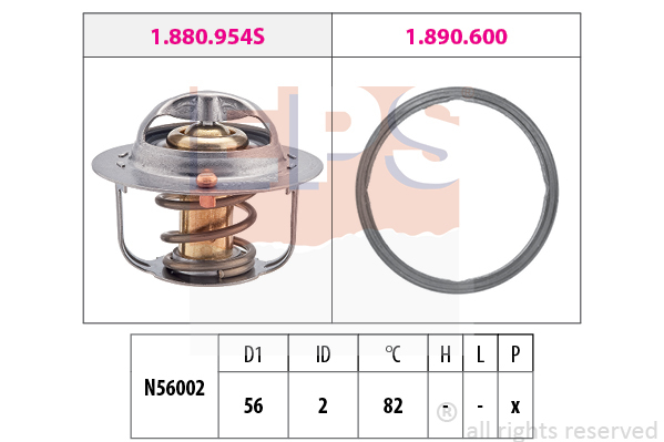 Termostat chladenia EPS